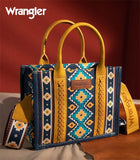 Wrangler Southwestern Small Canvas Crossbody- Other Colors  BlueSkyeBoutique   BlueSkyeBoutique