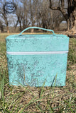 TURQUOISE HERD MAKEUP BOX Makeupbag BlueSkyeBoutique   BlueSkyeBoutique