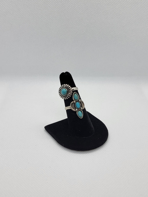 Hallie Ring Set BlueSkyeBoutique