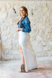 Kelley White Skirt BlueSkyeBoutique