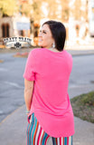 Just Peachy-Coral BlueSkyeBoutique