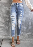 Blakely Distressed Jeans BlueSkyeBoutique