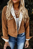 Bourbon Street Crop Corduroy Jacket BlueSkyeBoutique