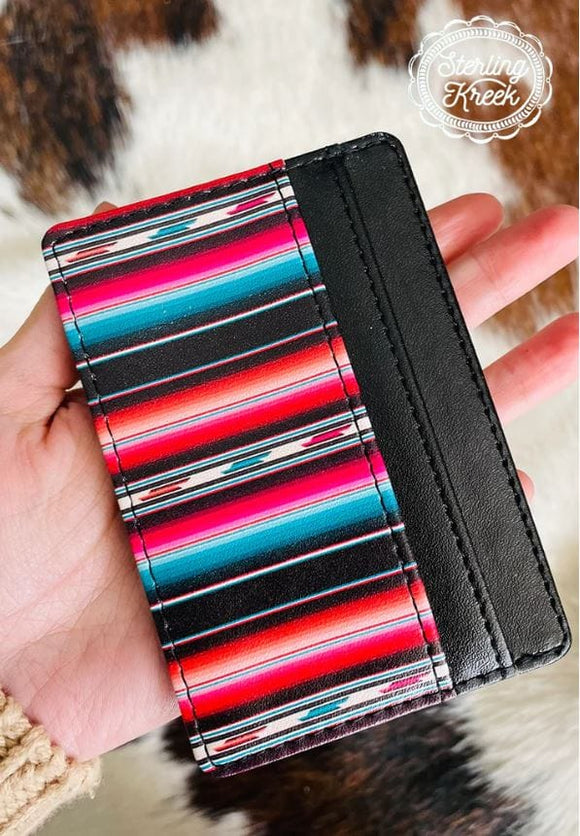 SERAPE COWGIRL CARD WALLET BlueSkyeBoutique